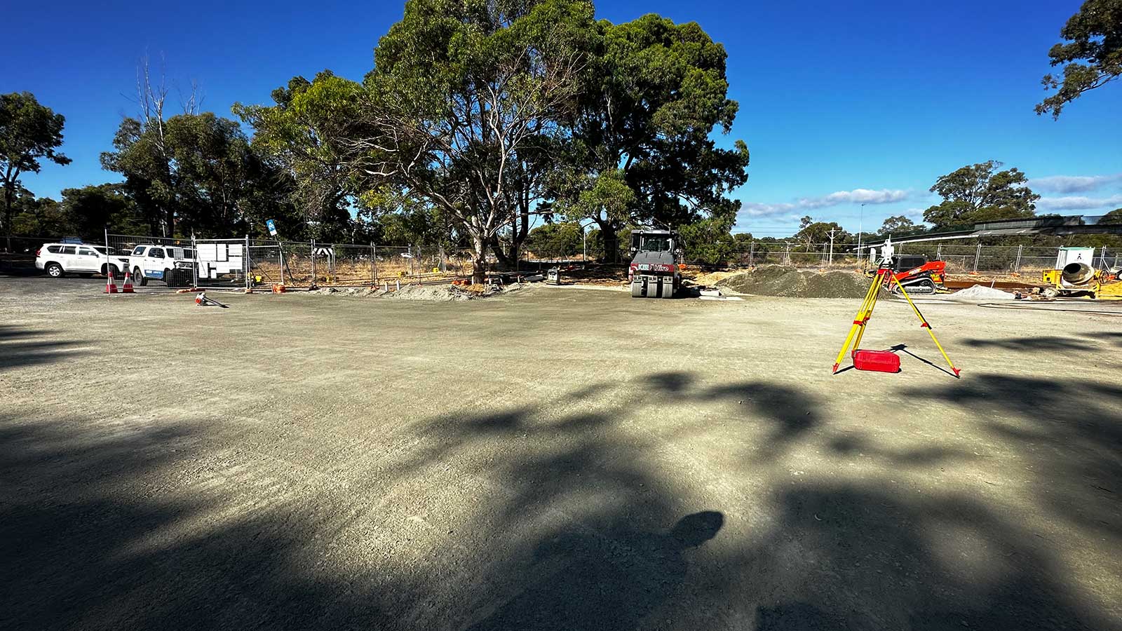Liwara Car Park Construction - Mitchell Freeway Southbound Widening